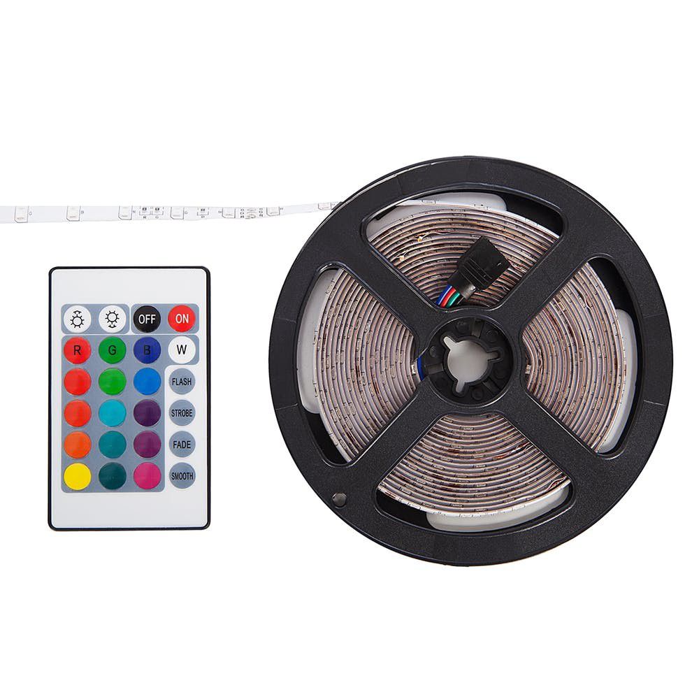 5m Colour Changing RGB LED Strip Light_0