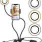 Selfie Ring Light with Cell Phone Holder Stand for Live Stream/Makeup_3