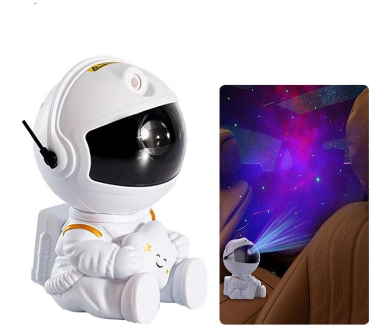 LED Astronaut Starry Galaxy Night Light_0